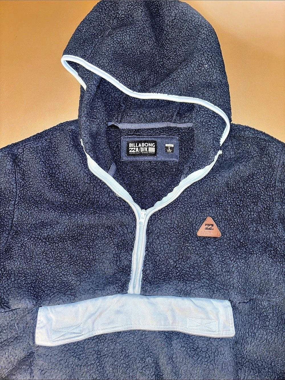 Billabong Sherpa Quarter-Zip Pullover Size large